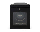 Wolf British Racing Single Watch Winder Black - Dracakis Jewellers